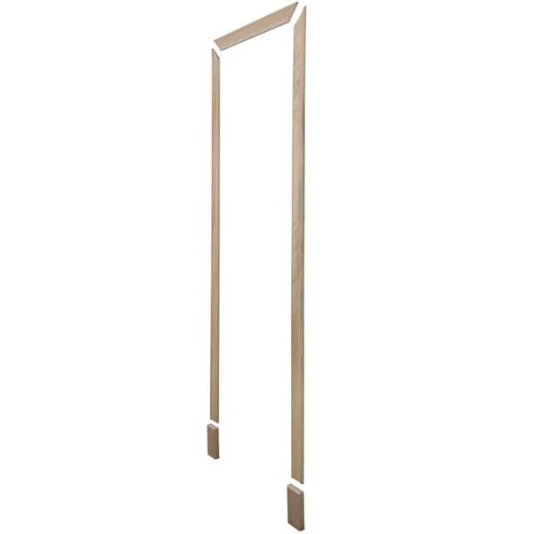 Ornamental Mouldings 2 in. D x 3.5 in. W x 82 in. L Unfinished Aspen Wood Casing Kit