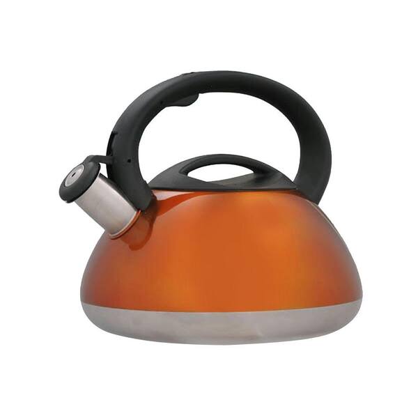 Creative Home Sphere 12-Cup Tea Kettle with Stainless Steel in Metallic Bronze