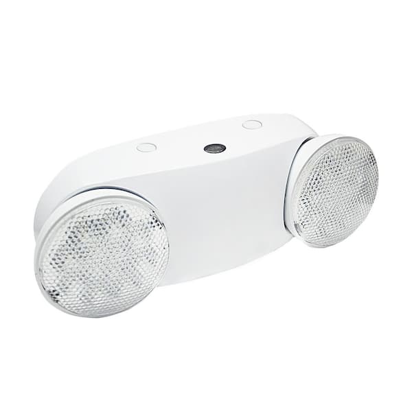 WYZM 120-Volt to 277-Volt Integrated LED White Emergency Light with Battery