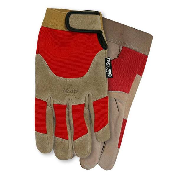 PBR Red PBR Suede Lined Glove