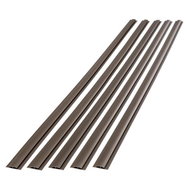 Fasade Argent Bronze 47 in. Vinyl Divider Trim(5-Pack)