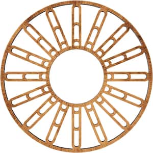 16 in. O.D. x 4 in. I.D. x 1/2 in. P Hale Architectural Grade PVC Pierced Ceiling Medallion