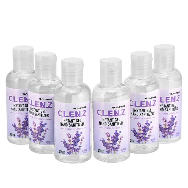 Alpine Industries Clenz 2 Oz Lavender Scented Instant Gel Hand