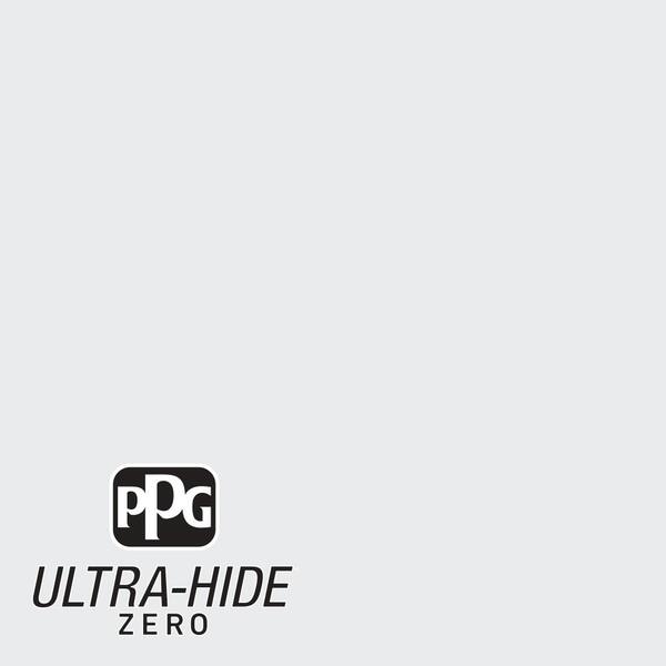 PPG 5 gal. #HDPCN09U Ultra-Hide Zero Winter Walk White Eggshell Interior Paint