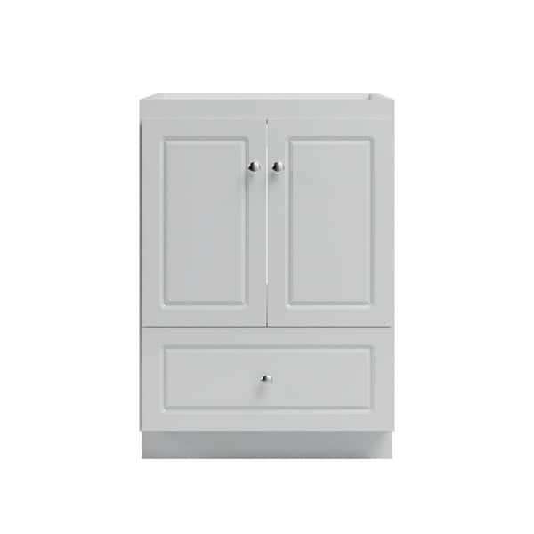 Ultraline 24 in. W x 21 in. D x 34.5 in. H Bath Vanity Cabinet without Top in Dewy Morning