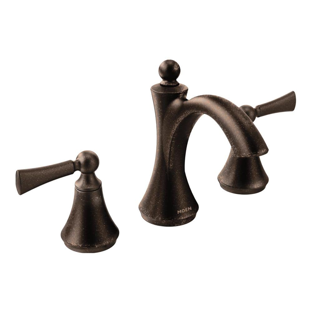 Wynford 8 in Widespread 2-Handle High-Arc Bathroom Faucet with Lever Handles in Oil-Rubbed Bronze, Valve Included price history on PriceWatchPro