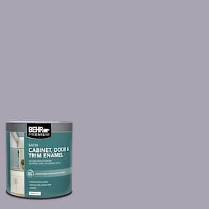 1 qt. #N560-3 Luxe Lilac Satin Enamel Interior/Exterior Cabinet, Door & Trim Paint