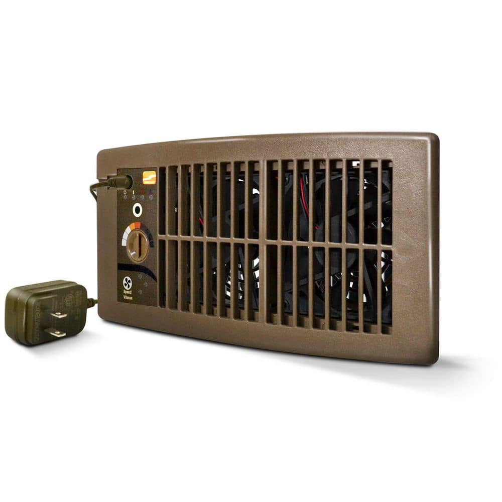 UPC 066028000248 product image for Flush Fit Smart Register Booster Fan - Brown | upcitemdb.com