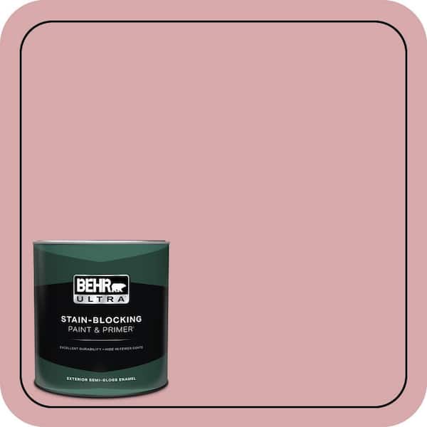 BEHR ULTRA 1 qt. #S140-3 Berry Crush Semi-Gloss Enamel Exterior Paint & Primer