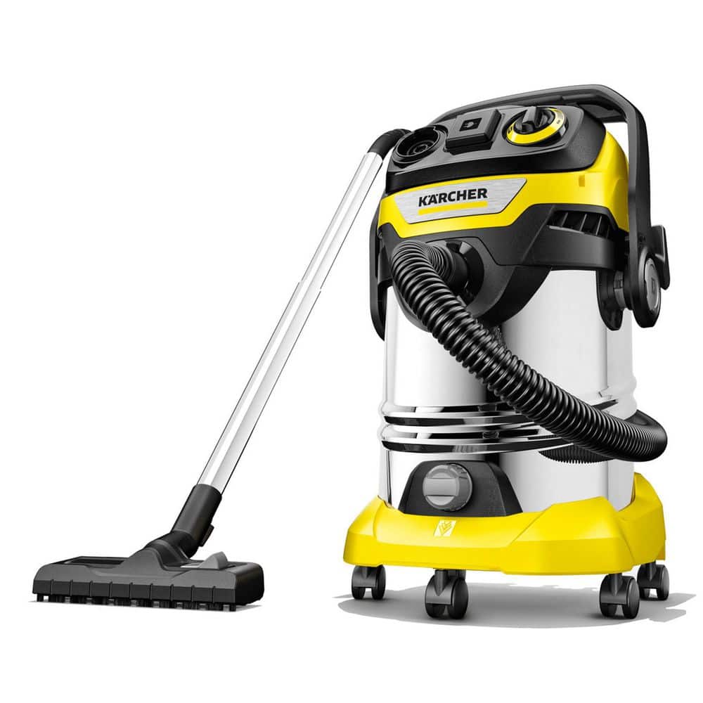 Karcher WD 6 P S Multi-Purpose 8 Gal. Wet-Dry Vacuum Cleaner with  Attachments, Blower Feature and Space-Saving Design 1800-Watt 1.628-375.0 -  The Home