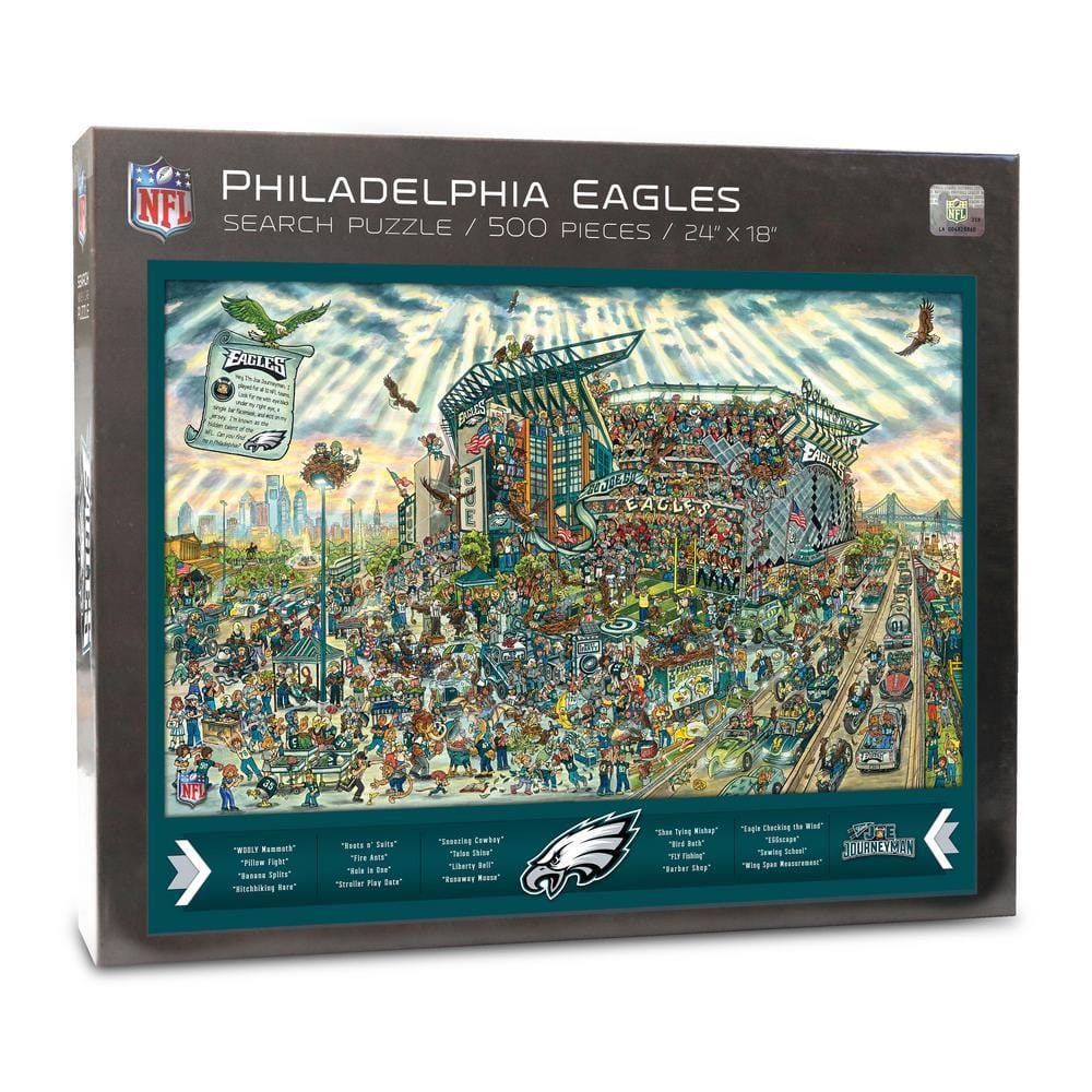 YouTheFan NFL Philadelphia Eagles Joe Journeyman Puzzle 9029618