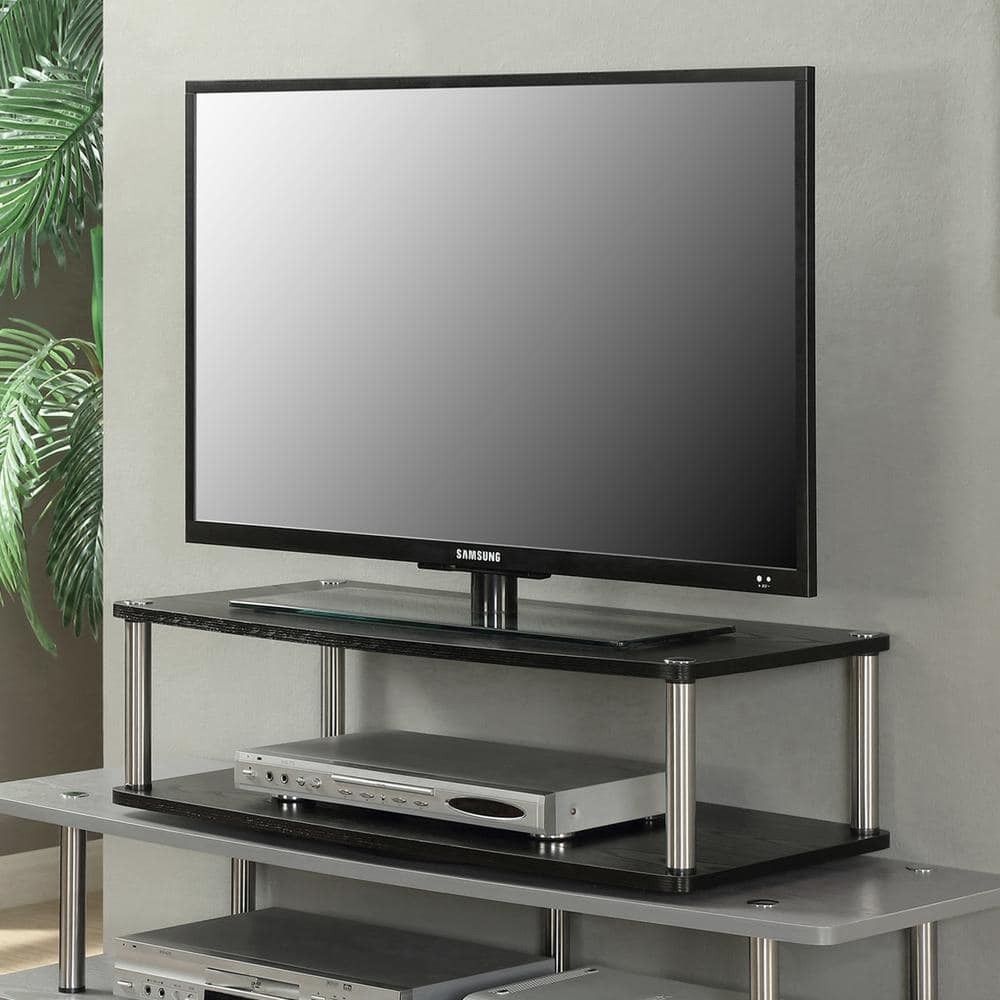 Designs2Go 31.5 in. Black Particle Board TV Swivel Stand Fits TVs Up to 37 in. with Cable Management price history on PriceWatchPro