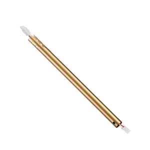 14 in. Gold Extension Downrod for DC Ceiling Fan