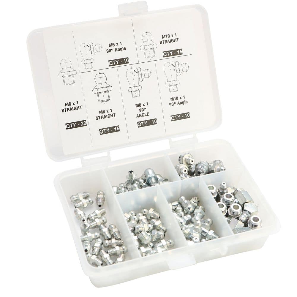 Metric Grease Fitting Kit-80 Pieces price history on PriceWatchPro