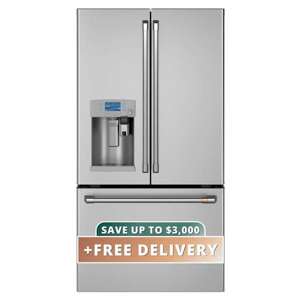 Cafe 36 in. 20.1 cu. ft. Built-In Bottom Freezer