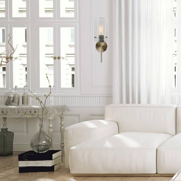 Cusco 1-Light Antique Brass Sconce