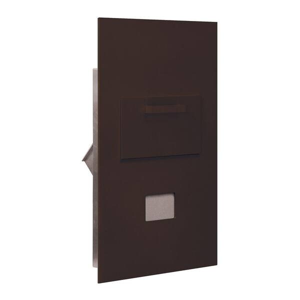 Salsbury Industries 3600 Series Collection Unit Bronze Private Rear Loading for 6 Door High 4B Plus Mailbox Units