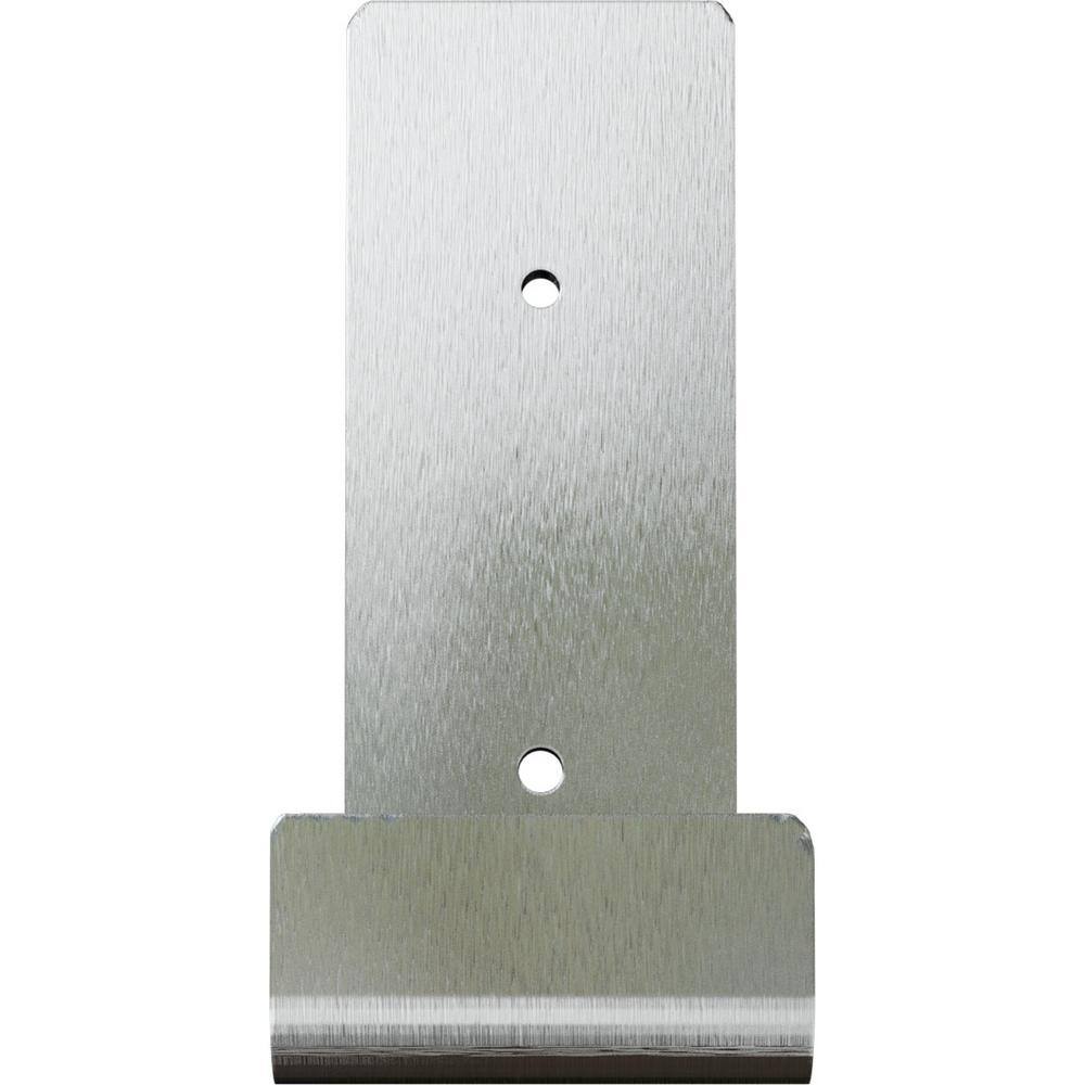 Unfinished Steel 2"W x 6"D x 5.5"H Hanging Shelf Bracket