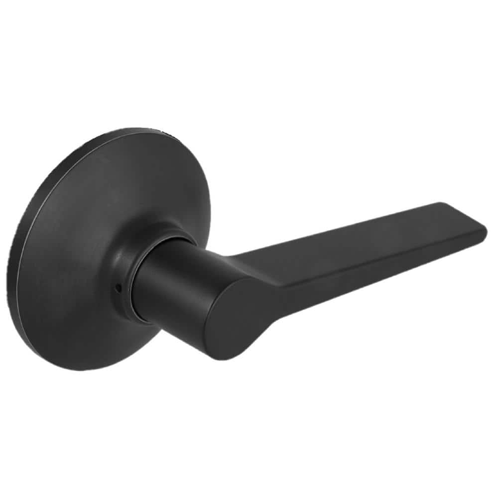 Defiant Freedom Matte Black Hall/Closet Door Lever