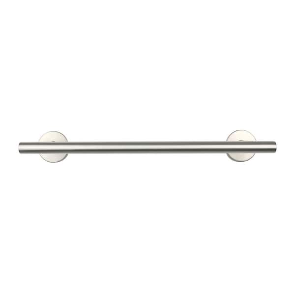 18 in. Wall Mounted Bath Towel Bar Rack for Bathroom Wall, Kitchen, Washroom, Stainless Steel, Satin Brushed Nickel