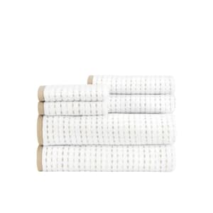 Parsnip White Neutral Towel Set (6-Piece)