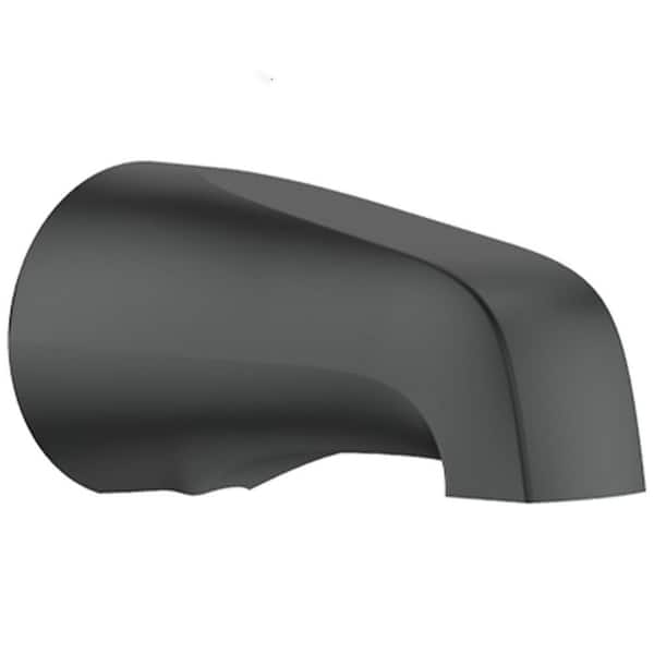 GIVING TREE 5.2 in. Non-Diverter Tub Spout, Matte Black