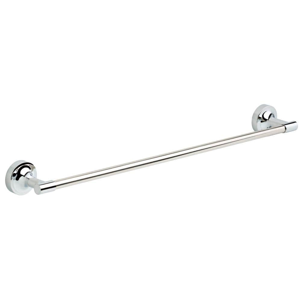 Franklin Brass Voisin 24 In Towel Bar Bath Hardware Accessory In   Chrome Franklin Brass Towel Bars Voi24 Pc 64 1000 