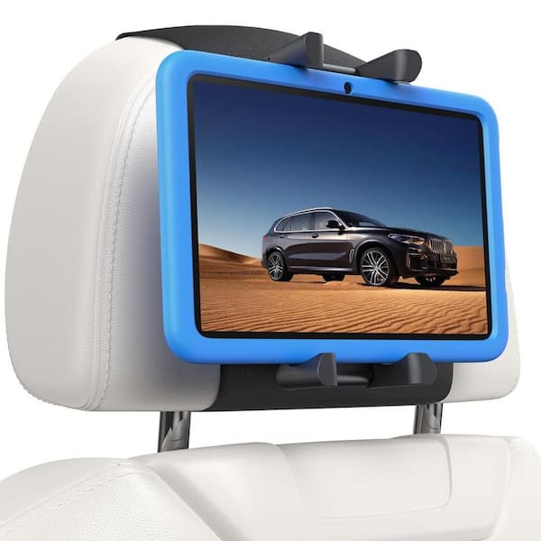Lukyamzn Tablet Holder Car Headrest Mount Thick Case Friendly 360° Rotation for iPad Pro Air Mini Galaxy Fire HD 6.1-13 Tablets