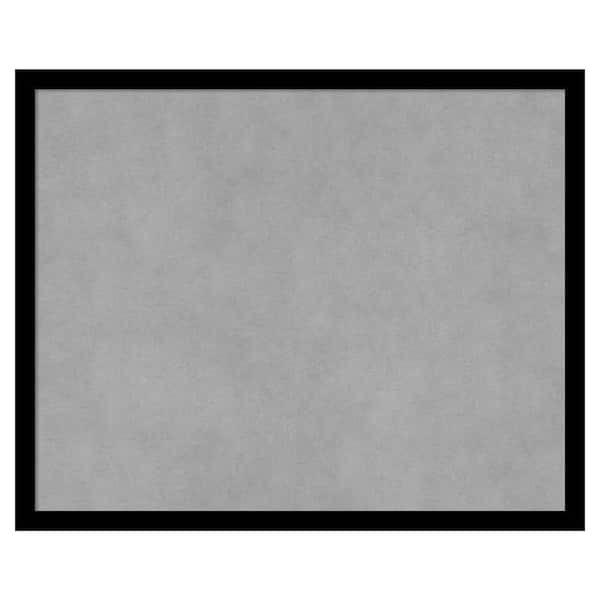 Amanti Art Black Gallery Deep 21 in. x 17 in. Framed Magnetic Board