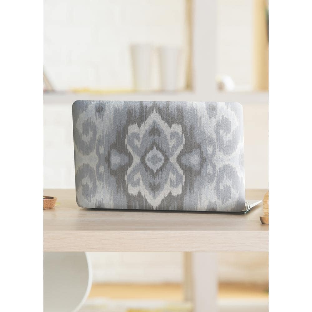 Grey Bohemian Ikat Self-Adhesive Removable Wallpaper Roll