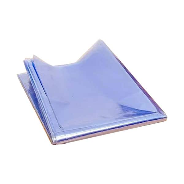 N/A 40 in. x 47 in. Crystal Clear Extra Large Shrink Wrap Cellophane Bags for Gift Baskets PVC Material (5-Pack)
