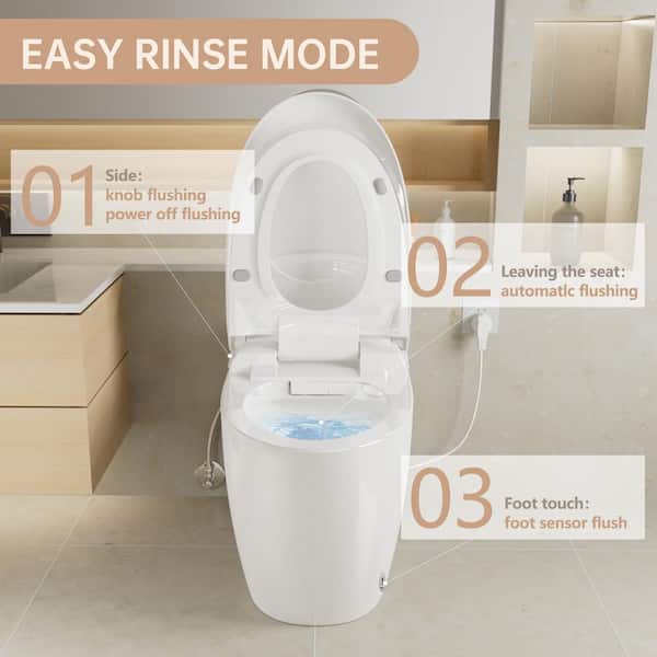Automatic Touchless Microvave Sensor Toilet Flusher