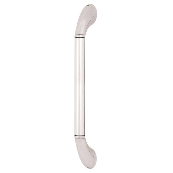 Carex Health Brands 18 in. Plastic Grab Bar in Chrome