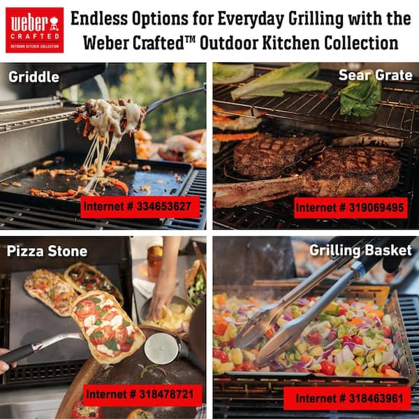 Crafted Rust-Resistant Griddle Insert