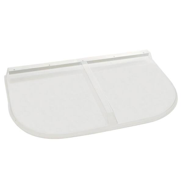 SHAPE PRODUCTS 42 in. x 26 in. Polycarbonate U-Shape Window Well Cover