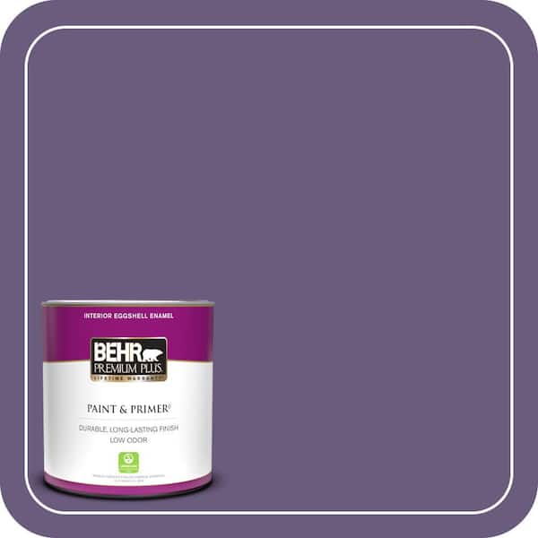 BEHR PREMIUM PLUS 1 qt. #M560-6 Napa Winery Eggshell Enamel Low Odor Interior Paint & Primer