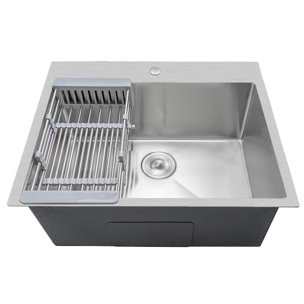 Have a question about AKDY Handmade Drop-in Stainless Steel