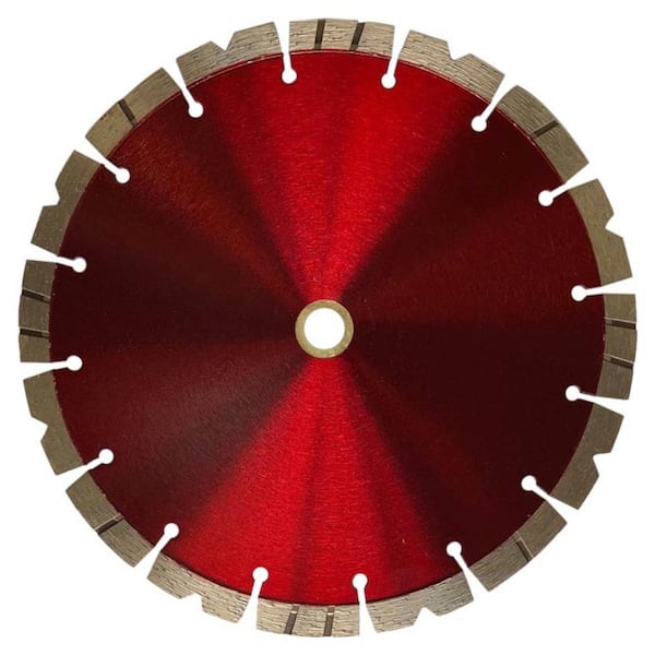 9 in. Hard/Reinforced Concrete, Segmented Rim, Premium General Purpose Diamond Saw Blades, 7/8 in. 5/8 in. Arbor