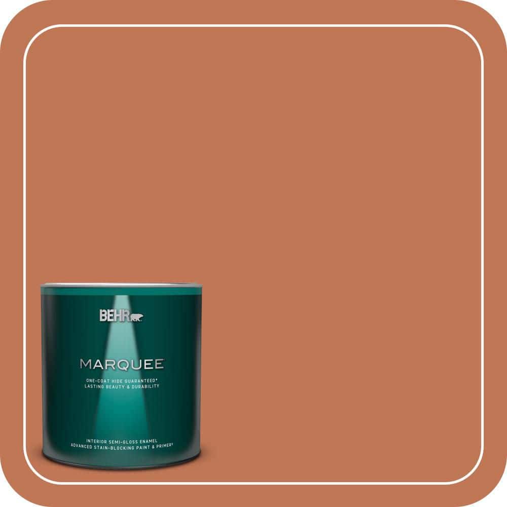 1 qt. #PPU3-01 Moroccan Sky Semi-Gloss Enamel Interior Paint & Primer product image for price tracking