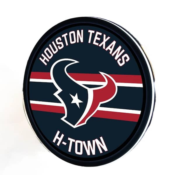 Evergreen Houston Texans 15 in. Round Plug-in LED Lighted Sign