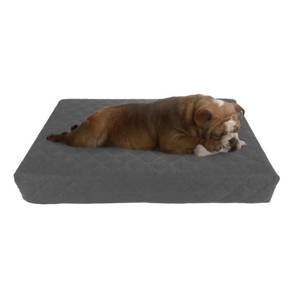 petmaker memory foam dog bed with removable cover