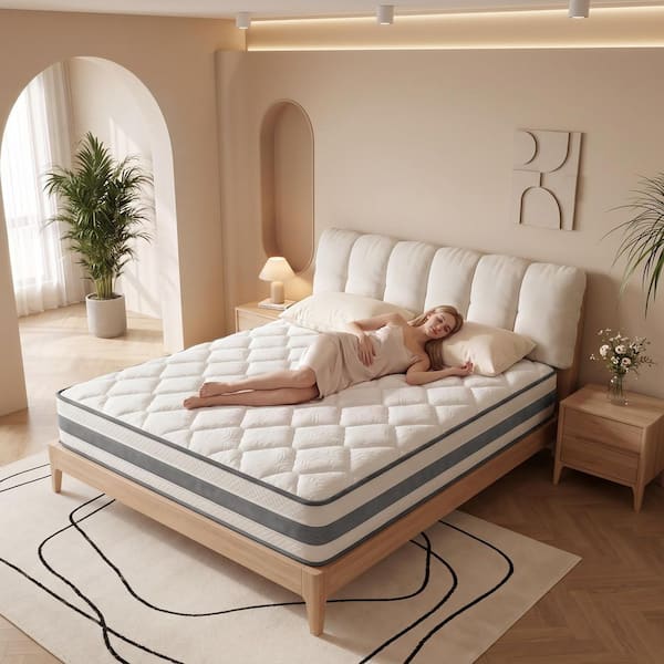 YINIX Luxe Full Luxury Medium Hybrid Memory Foam and Innerspring