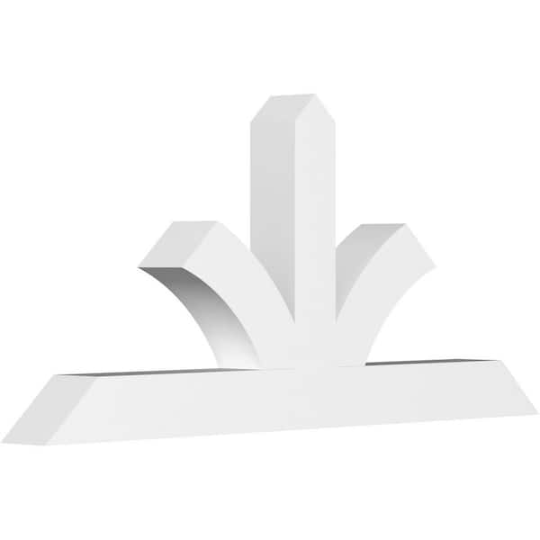 Ekena Millwork Richland 72 in. W x 33 in. H x 6 in. D Signature Polyurethane Bracket
