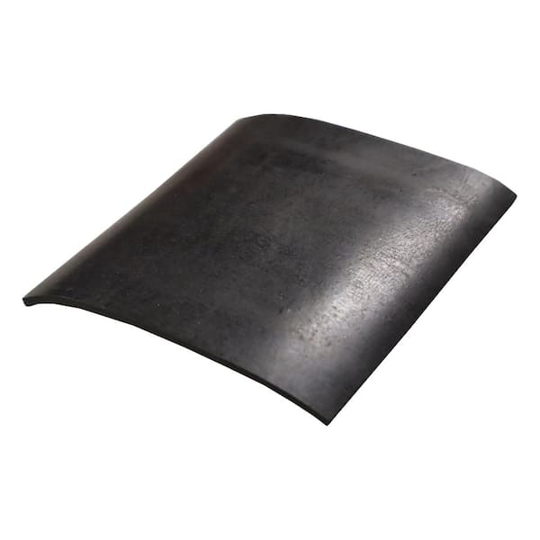 Rubber-Cal General Purpose Rubber Sheet 60A - Black - 0.125 in. x 5 in. x 5 in. (2-Pack)