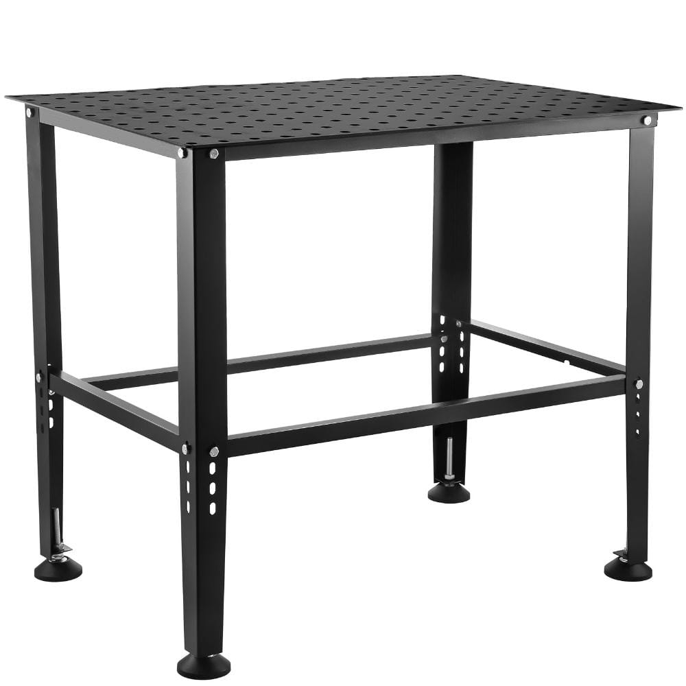 36 in. W x 24 in. D Black Steel Workbench Table with Multiple Fixture Holes, 800 lbs.Weight Capacity price history on PriceWatchPro