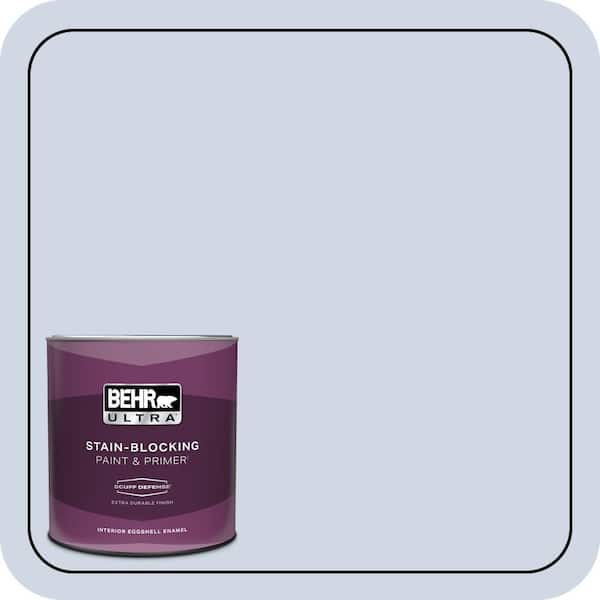 BEHR ULTRA 1 qt. #600E-2 Harbor Mist Extra Durable Eggshell Enamel Interior Paint & Primer