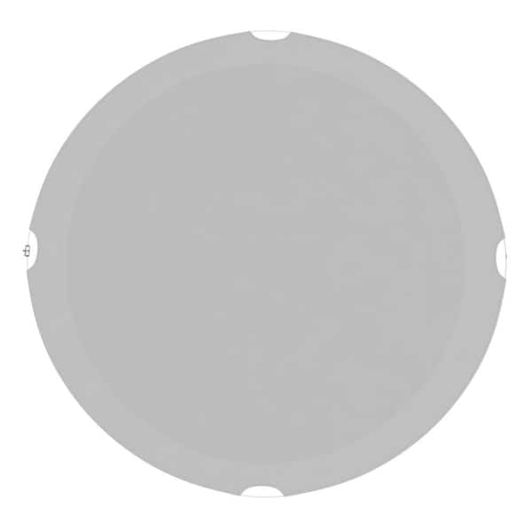 10 ft. Round Light Gray Above Ground Waterproof Pool Winter Cover, Swimming Pool Cover Protector