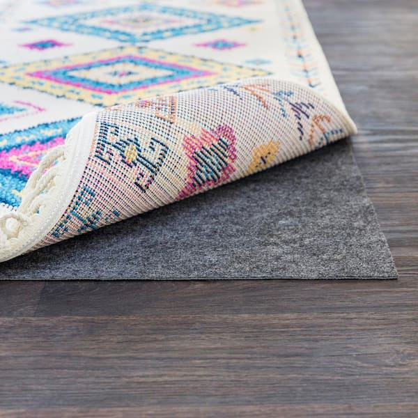 8 ft. x 8 ft. Interior Non-Slip Grip Dual Surface 0.11 in. Thickness Firm Rug Pad