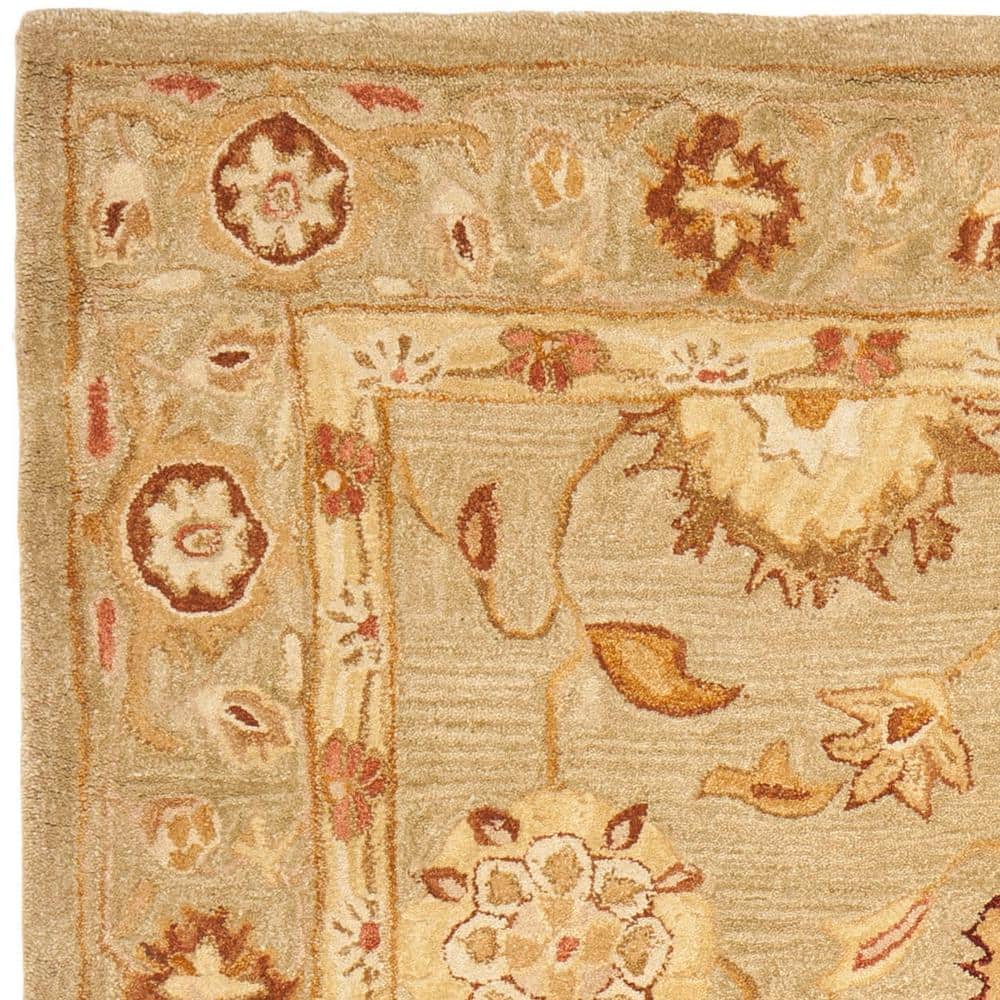 Sage Handmade Tufted Wool Oriental 6' x 9' Rug