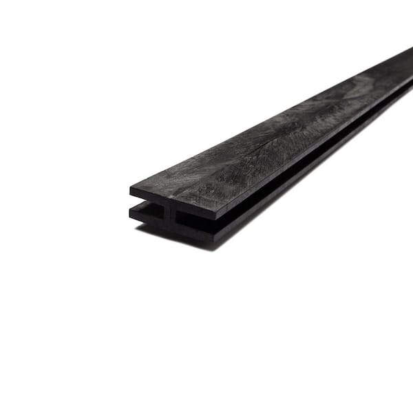 8 ft. Black Plastic Lattice Divider